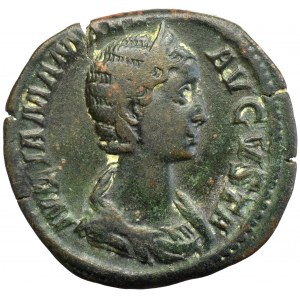 Roman Empire, Julia Mamaea, Sestertius Vesta