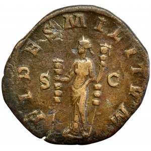 Roman Empire, Maximinus I, Sestertius Fides