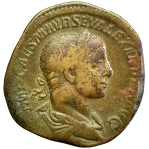 Roman Empire, Severus Alexander, Sestertius Liberalitas