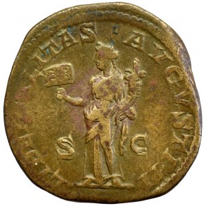 Roman Empire, Severus Alexander, Sestertius Liberalitas