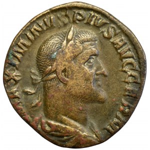 Roman Empire, Maximinus I, Sestertius Pax