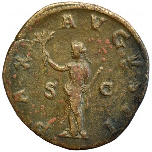 Roman Empire, Maximinus I, Sestertius Pax