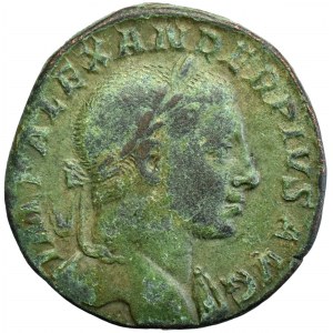 Roman Empire, Severus Alexander, Sestertius Providentia