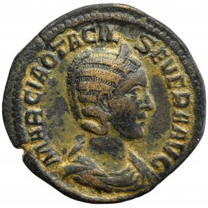 Roman Empire, Otacilia Severa, Sestertius Pudicitia