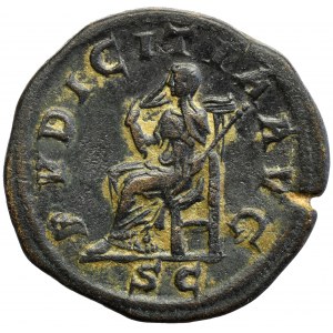 Roman Empire, Otacilia Severa, Sestertius Pudicitia