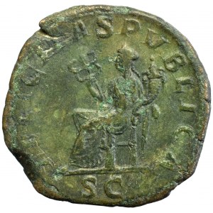 Roman Empire, Julia Mamaea, Sestertius Felicitas