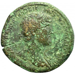 Roman Empire, Hadrian, Sestertius