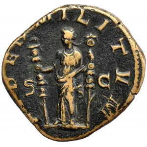 Cesarstwo Rzymskie, Filip I Arab, Sesterc - Fides