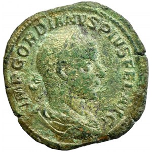 Roman Empire, Gordian III, Sestertius