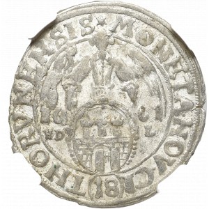 Jan II Kazimierz, Ort 1661, Toruń - NGC MS62