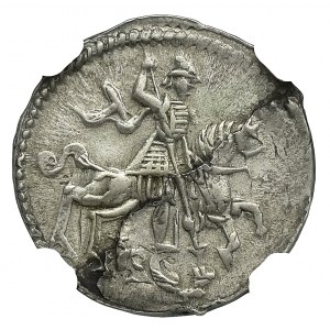 Rosja, Piotr I Wielki, Ałtyn 1718 - NGC AU Details