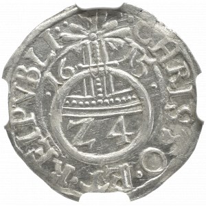 Pomorze, Filip II , Grosz 1615, Szczecin - NGC MS65 