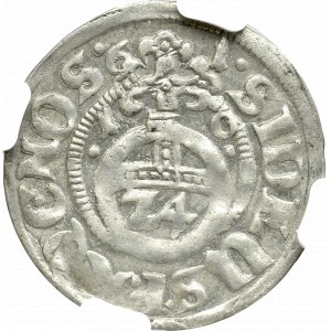 Pomorze, Księstwo Szczecińskie, Filip Juliusz, Grosz 1610 - NGC MS62 