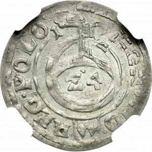 Zygmunt III Waza, Półtorak 1614, Bydgoszcz - NGC AU58 