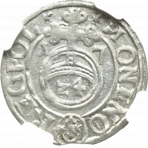 Zygmunt III Waza, Półtorak 1617, Bydgoszcz - NGC MS64 