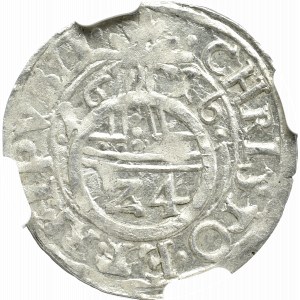 Pomorze, Filip II , Grosz 1615, Szczecin - NGC MS64 