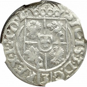 Zygmunt III Waza, Półtorak 1618, Bydgoszcz - NGC MS62 