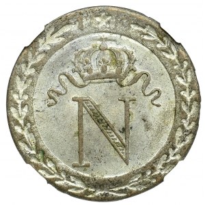 France, Napoleon I, 10 centimes 1808 I - NGC MS65