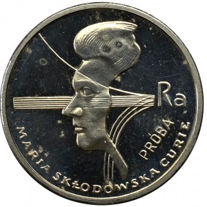 PRL, PRÓBA nikiel 2000 złotych 1979 Maria Skłodowska-Curie 
