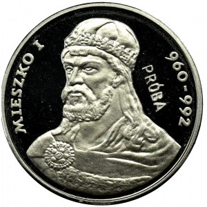 PRL, PRÓBA nikiel 2000 złotych 1979 Mieszko I 