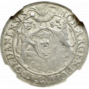 Jan II Kazimierz, Ort 1660, Gdańsk - NGC AU58 