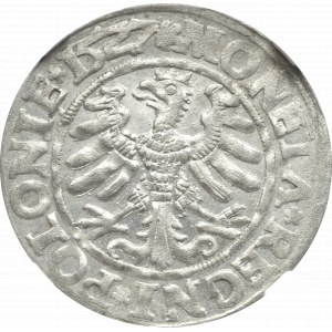 Zygmunt I Stary, Grosz 1527, Kraków - NGC MS62 