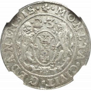 Zygmunt III Waza, Ort 1623, Gdańsk - NGC AU58