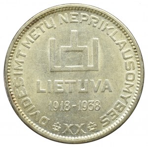 Litwa, 10 litów 1938 - 20 lat Republiki litewskiej