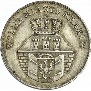 Wolne Miasto Kraków, 1 złoty 1835, Wiedeń 