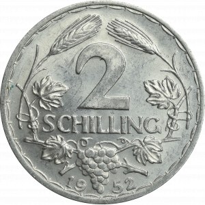 Austria, 2 schillings 1952 very rare