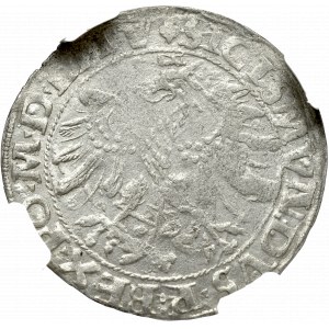 Zygmunt I Stary, Grosz 1535, Wilno - NGC AU53 