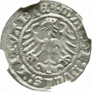 Zygmunt I Stary, Półgrosz 1513, Wilno - NGC MS63