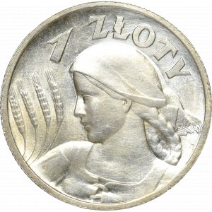 II Rzeczpospolita, 1 Złoty 1925, Żniwiarka