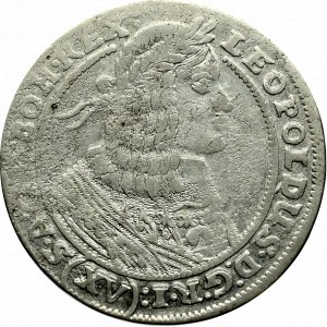 Śląsk, Leopold I, 15 krajcarów 1662 GH, Wrocław 