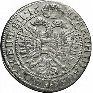 Śląsk, Leopold I, 6 krajcarów 1683 SHS, Wrocław