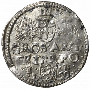 Zygmunt III Waza, Trojak 1599 Lublin - inicjały Firleja 