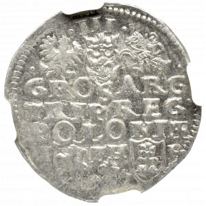 Zygmunt III Waza, Trojak 1597 Poznań - NGC MS62