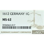 Germany, Lippe, Simon VI, Groschen 1612 - NGC MS62