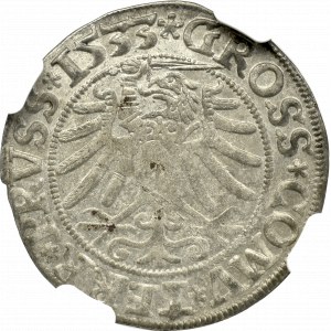 Zygmunt I Stary, Grosz 1533, Toruń - NGC MS62 