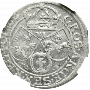 Jan II Kazimierz, Szóstak 1659, Kraków - NGC MS61