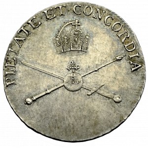 Austria, Franciszek II, żeton koronacyjny 1790