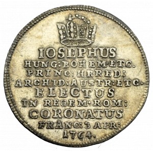 Austria, Józef II, Żeton koronacyjny 1764