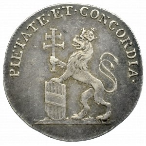 Austria, Leopold II, Coronation jeton 1791