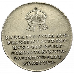Austria, Żeton koronacyjny Maria Ludwika 1808