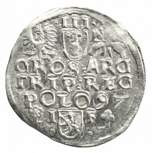 Zygmunt III Waza, Trojak 1597, Wschowa - nieopisany D-G