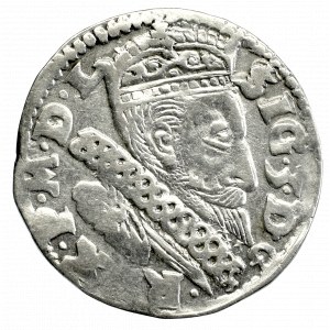 Zygmunt III Waza, Trojak 1600 Lublin - odmiana z kryzą