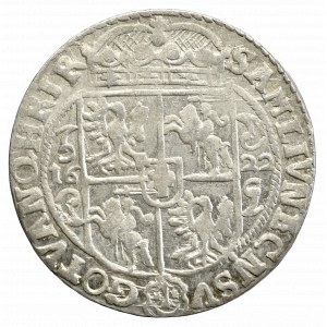 Zygmunt III Waza, Ort 1622, Bydgoszcz - PRVS M - BRAK DŁONI TRZYMAJĄCEJ JABŁKO