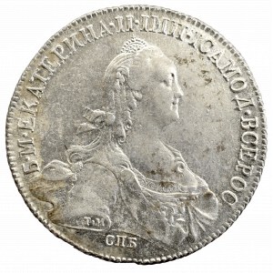 Russia, Catherine II, Roubl 1733 СПБ-ЯЧ 