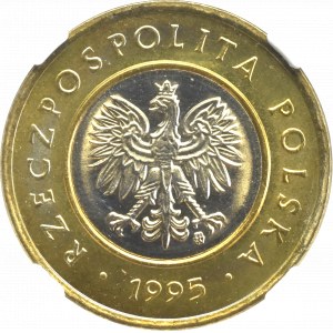 III Rzeczpospolita, 2 złote 1995 - NGC MS68