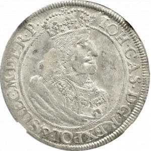Jan II Kazimierz, Ort 1658, Gdańsk DL - NGC MS62 